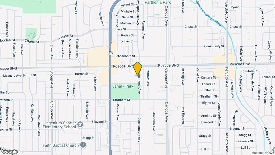 8211 Owensmouth Ave Mapa y Detalles de la Ubicación