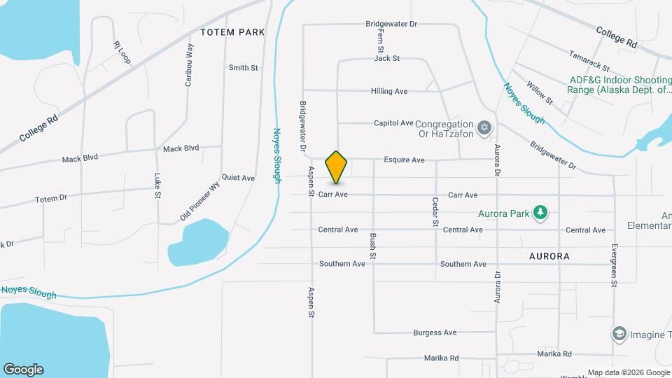 2010 Carr Ave Map and Location Details