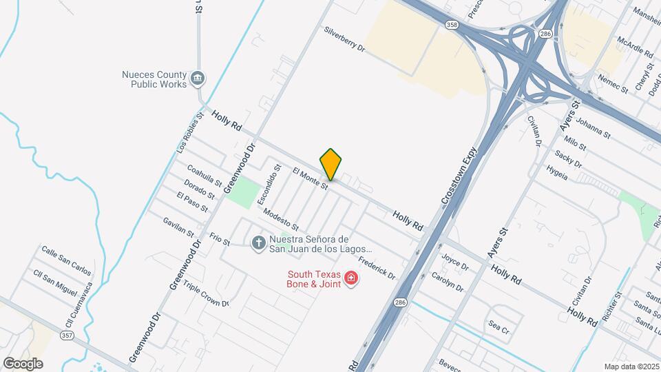 1838 El Monte St Map and Location Details