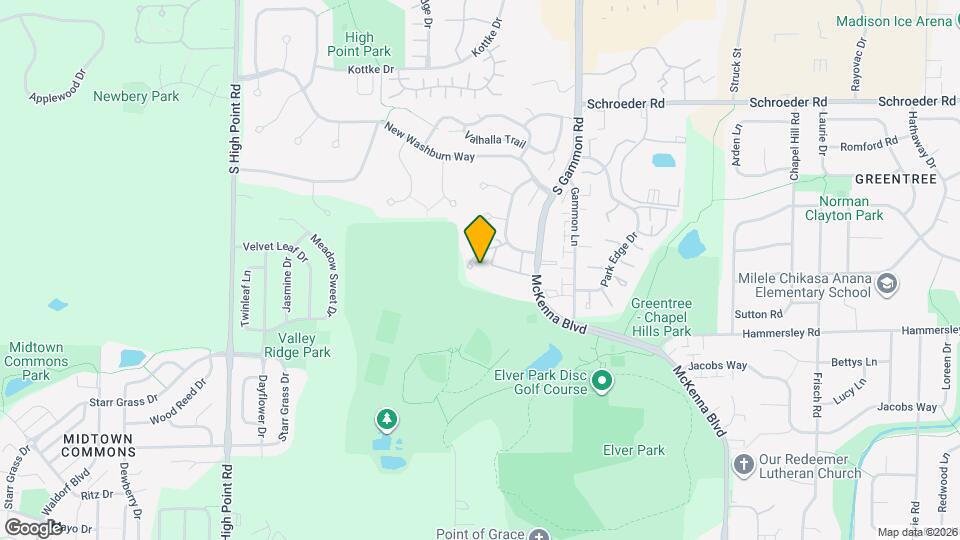 1132 Morraine View Dr Map and Location Details