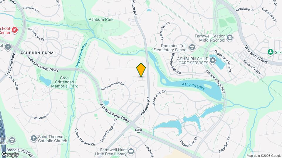 43861 Laburnum Square Map and Location Details