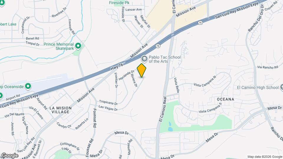 3516 Las Vegas Dr Map and Location Details