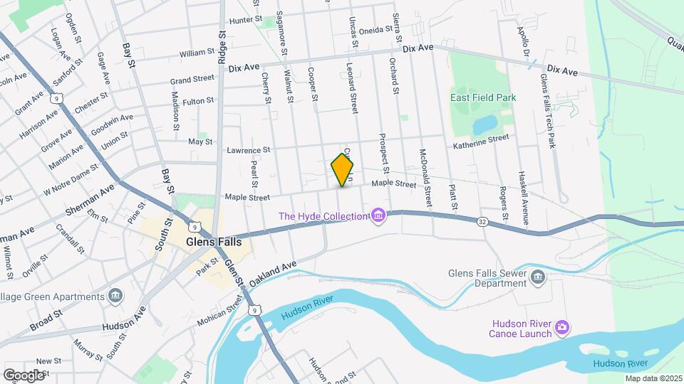 15 Locust St, Unit 1st Floor Map and Location Details