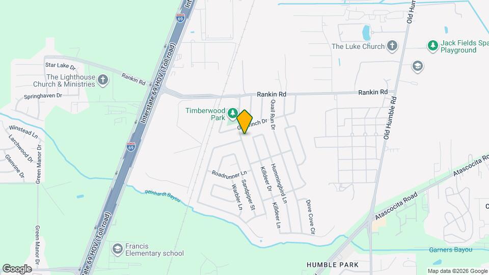 2715 Kingfisher Dr Map and Location Details