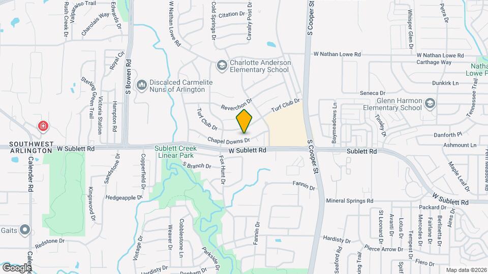 2127 Chapel Downs Dr Mapa y Detalles de la Ubicación