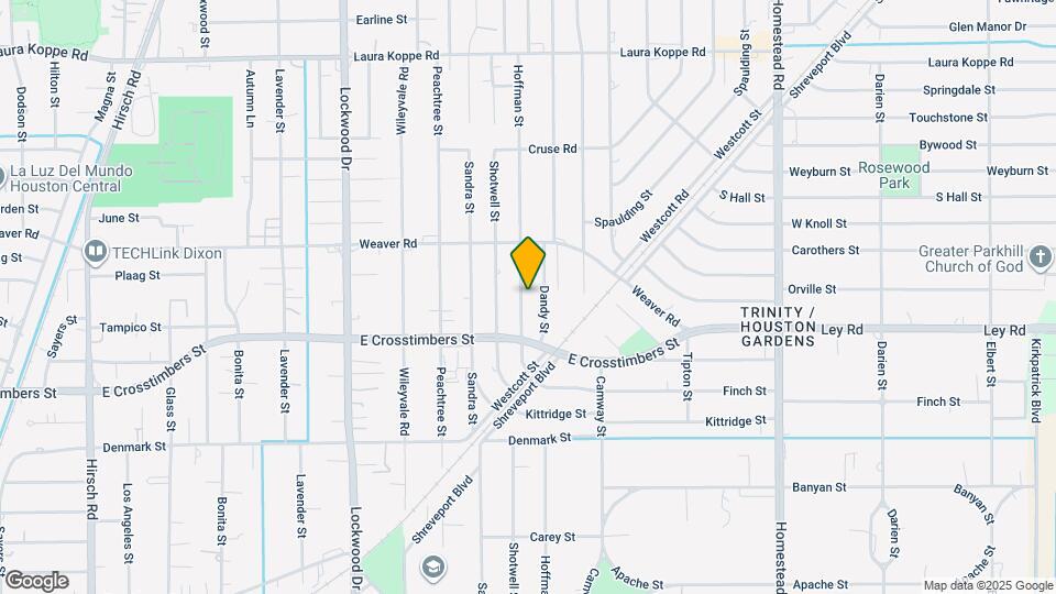 7904 Hoffman St Map and Location Details