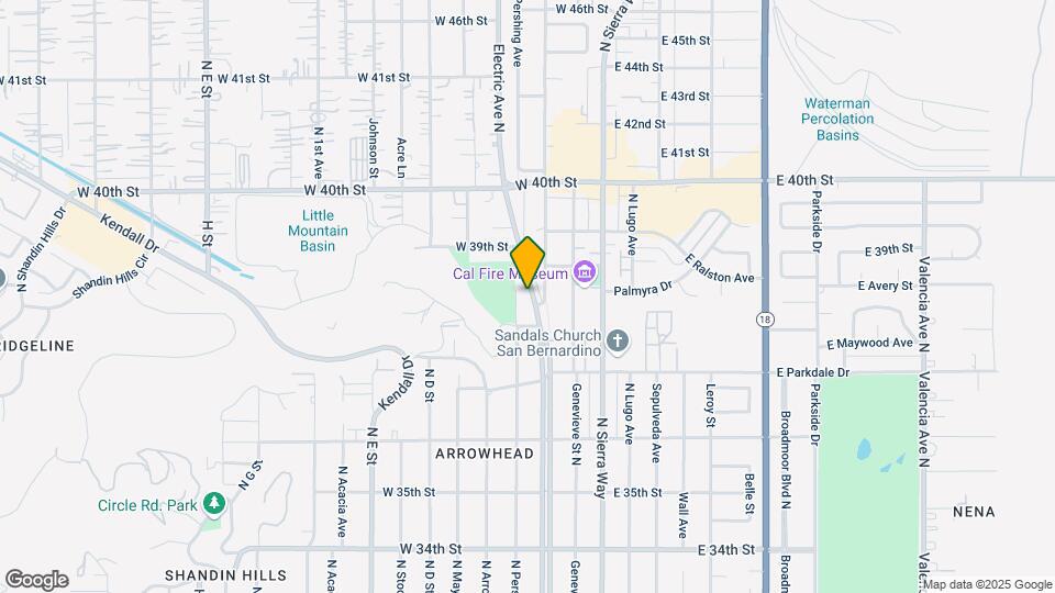 3798 Electric Ave Mapa y Detalles de la Ubicación