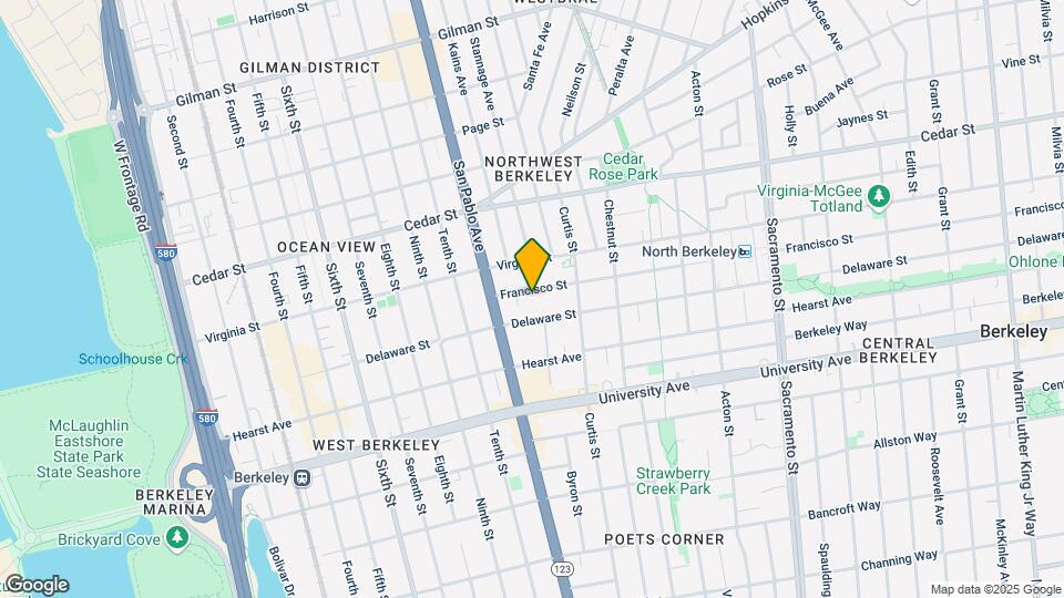 1132 Francisco St Mapa y Detalles de la Ubicación
