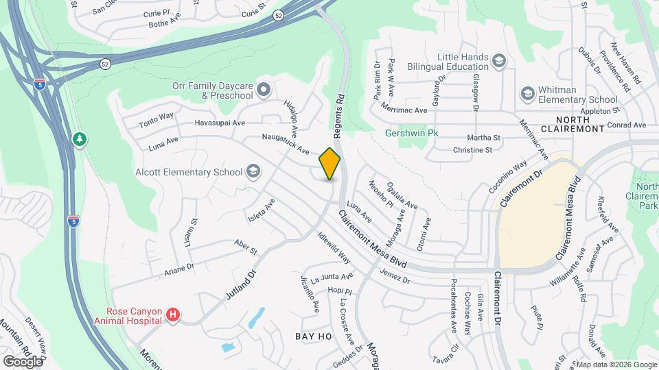 3193 Mandan Way Map and Location Details