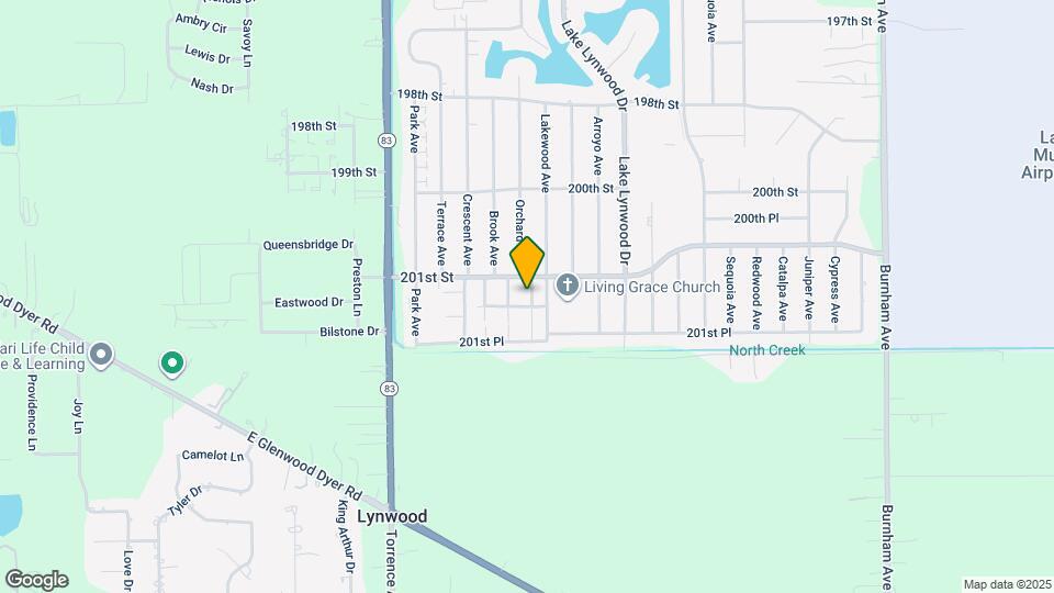 20124 Oak Ln Map and Location Details