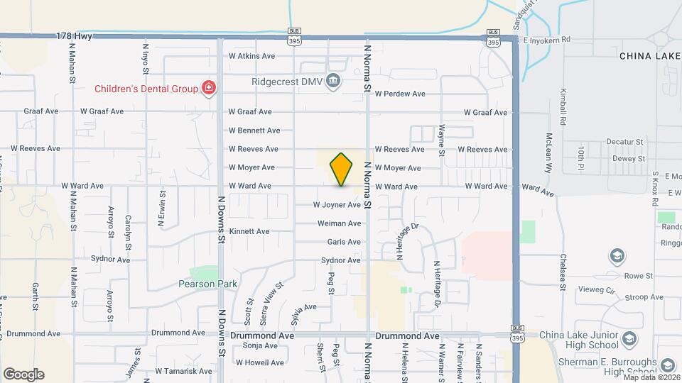 533 W Ward Ave Map and Location Details
