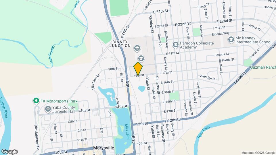 1630 E Lake Ct Mapa y Detalles de la Ubicación
