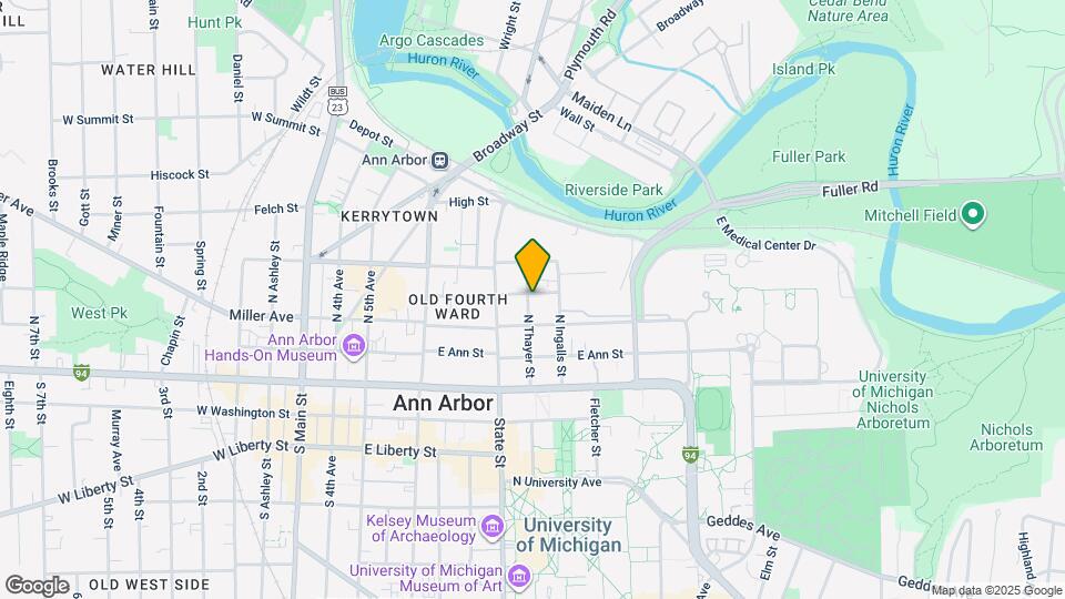 800 Lawrence St, Unit Unit 1 Map and Location Details