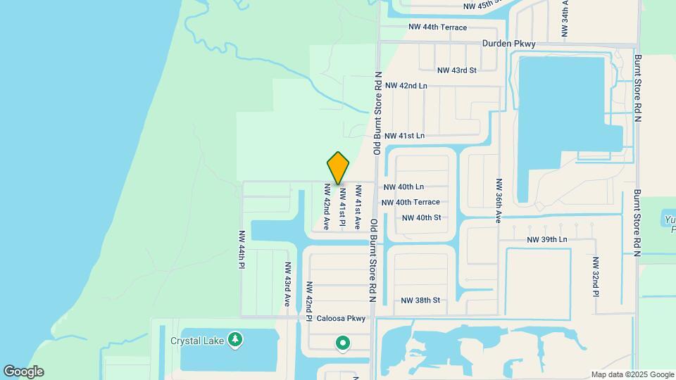 4020 NW 41st Pl Map and Location Details