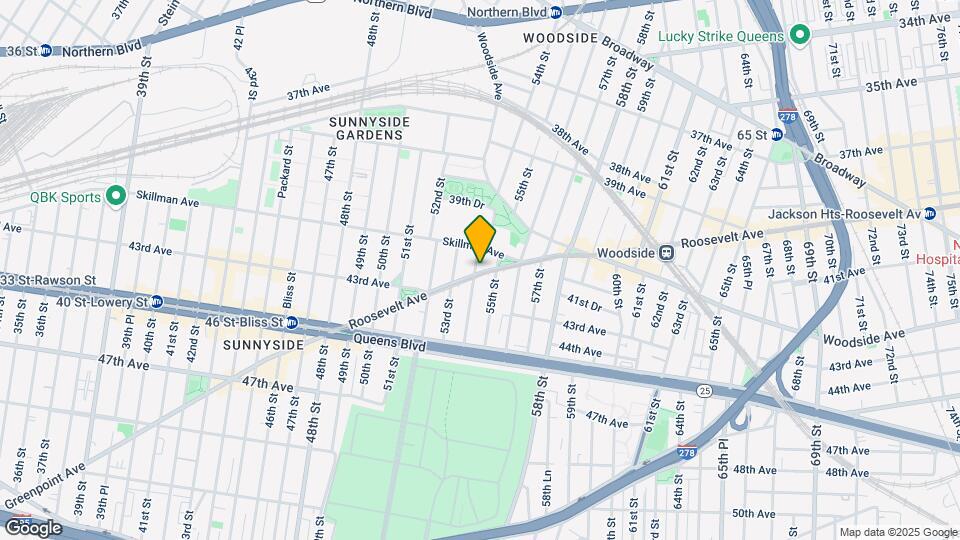 5401 Roosevelt Ave Map and Location Details