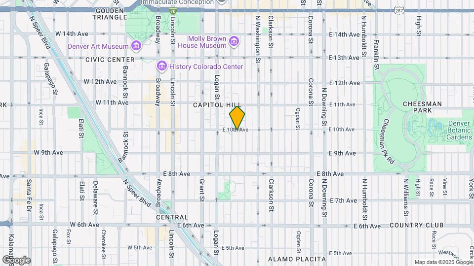 970 Pennsylvania Mapa y Detalles de la Ubicación