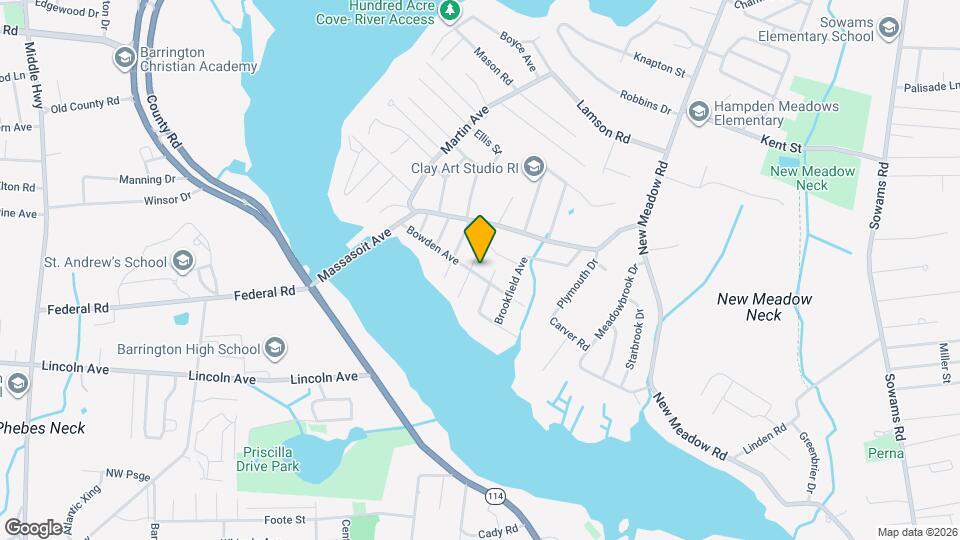 46 Bowden Ave Map and Location Details