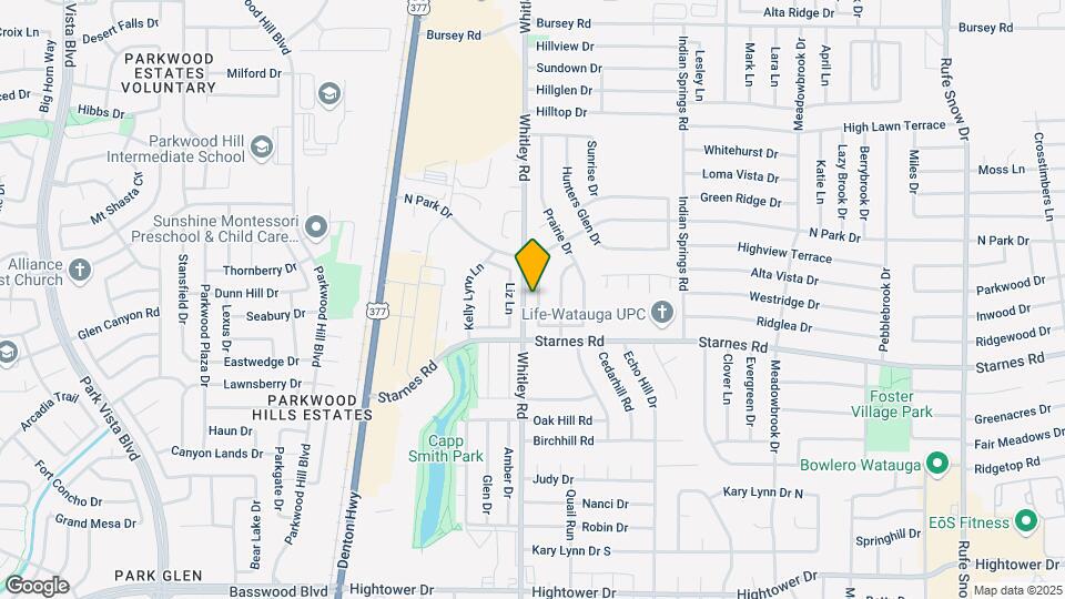 7721 Pear Tree Ln Map and Location Details