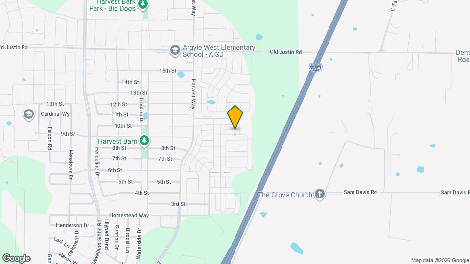 708 Boardwalk Way Map and Location Details