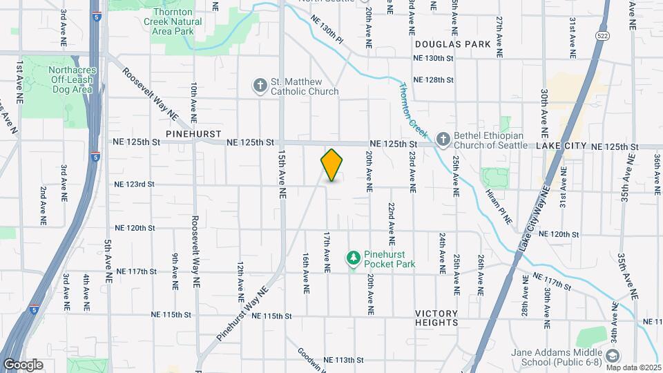 1700 NE 123rd St Map and Location Details
