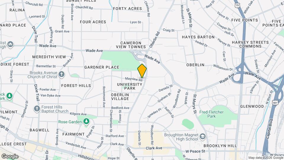 2159 Mayview Rd Map and Location Details