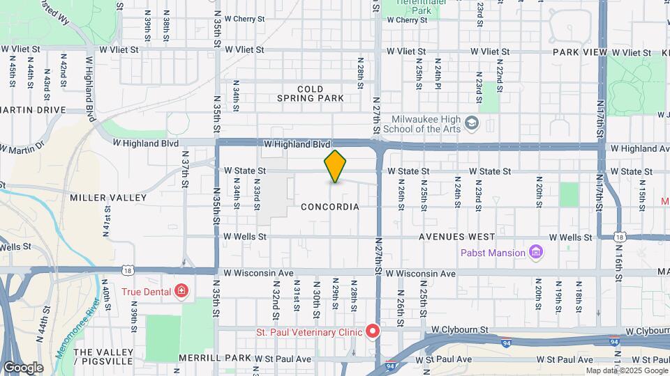 930 N 29th St Map and Location Details