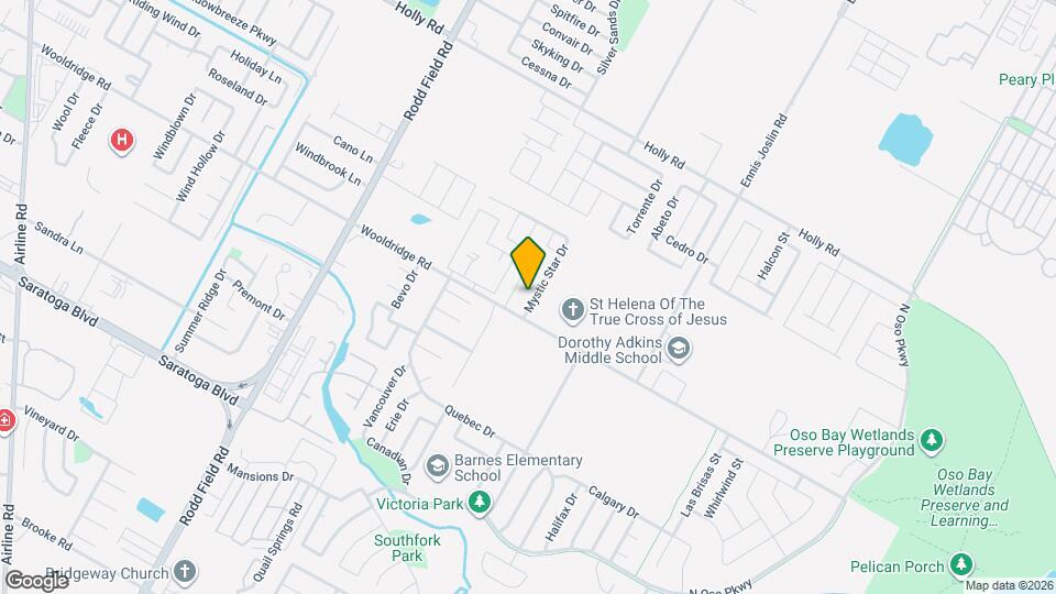 2425 Mystic Star Dr Map and Location Details