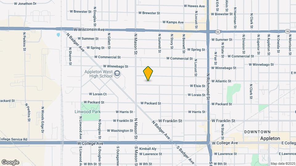1138 W Elsie St Map and Location Details