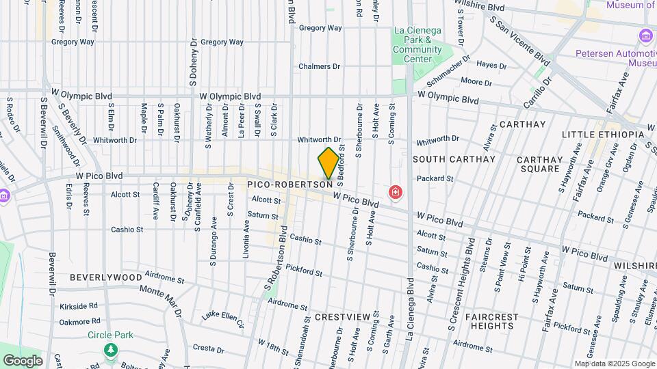 1226 South Shenandoah Street Map and Location Details