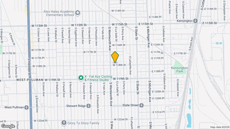 154 W 118th St Map and Location Details