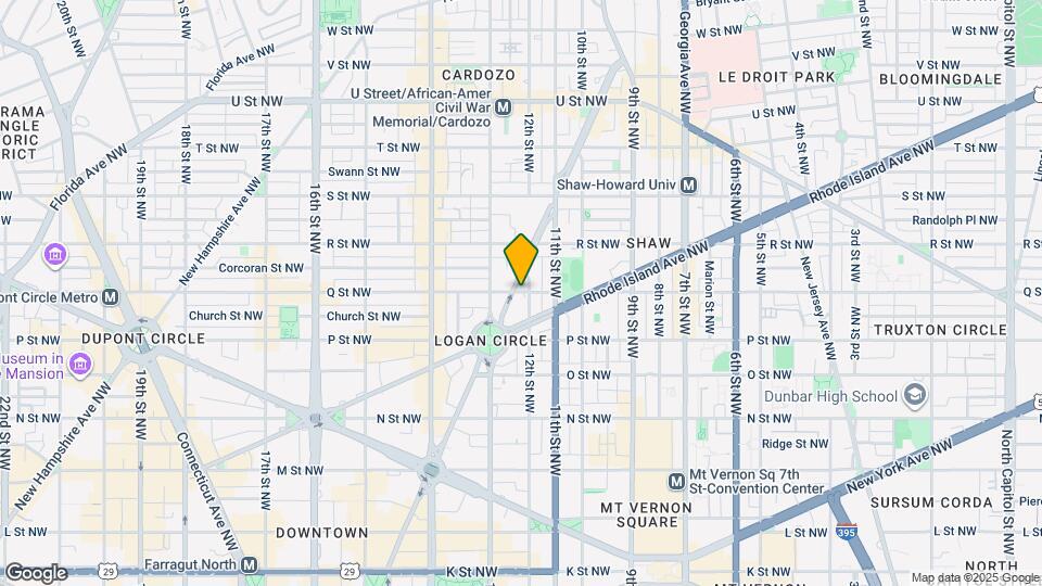 1200 Q St NW Map and Location Details