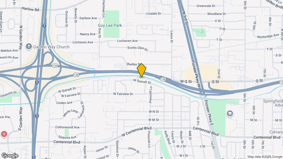 620 W Quinalt St Map and Location Details