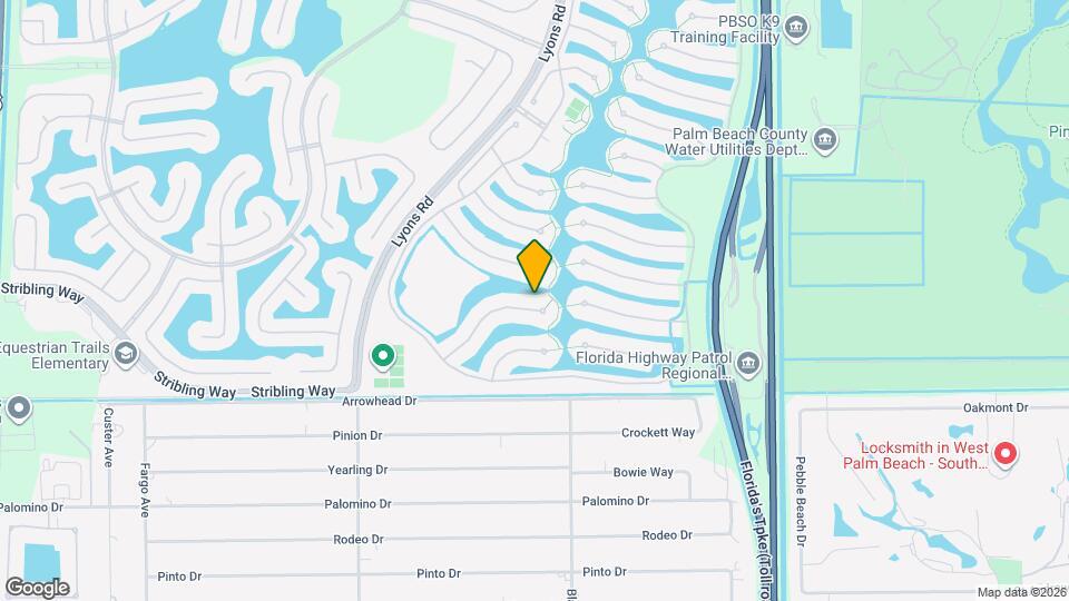 3041 Verdmont Ln Mapa y Detalles de la Ubicación