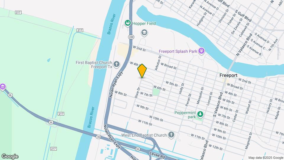 1755 W 6th St Map and Location Details