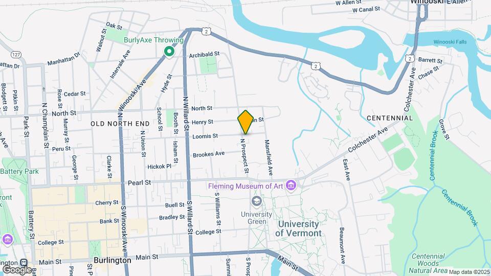 88 N Prospect St, Unit 88B Map and Location Details
