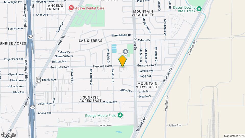 4912 Hercules Ave Map and Location Details