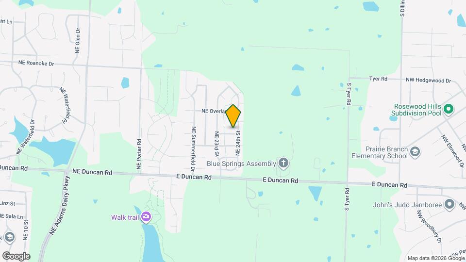 2217 NE Janessa Dr Map and Location Details