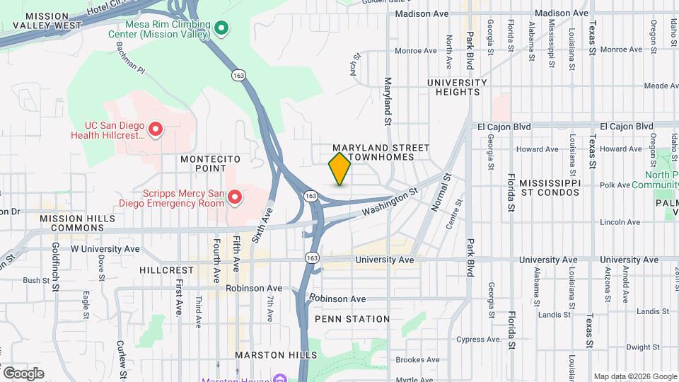 1067 Lincoln Ave Map and Location Details