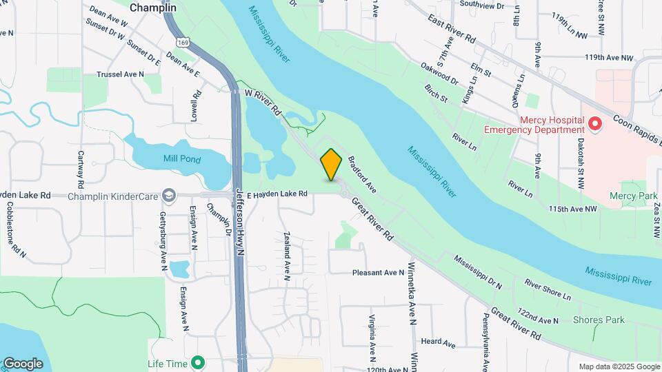 810 W River Rd Map and Location Details