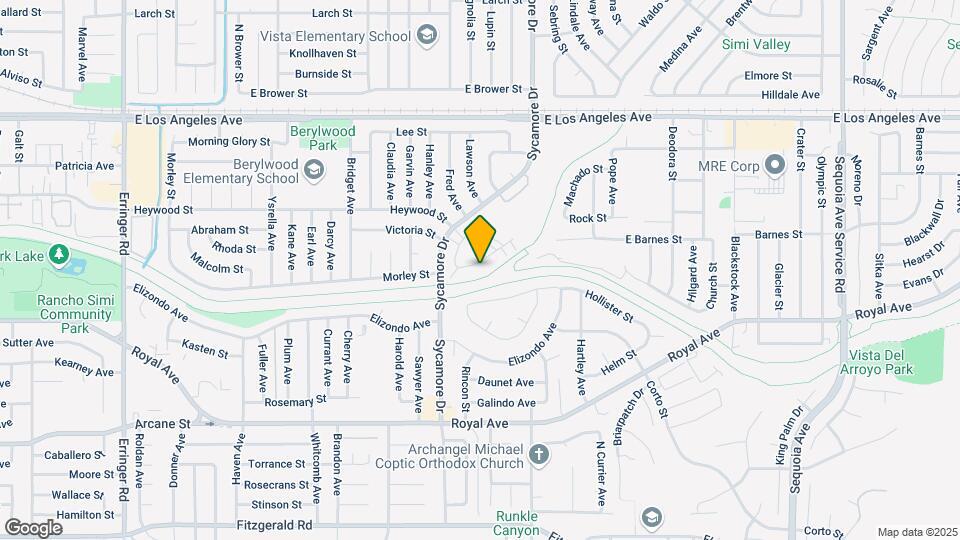 2630-2638 Phipps Ave Mapa y Detalles de la Ubicación