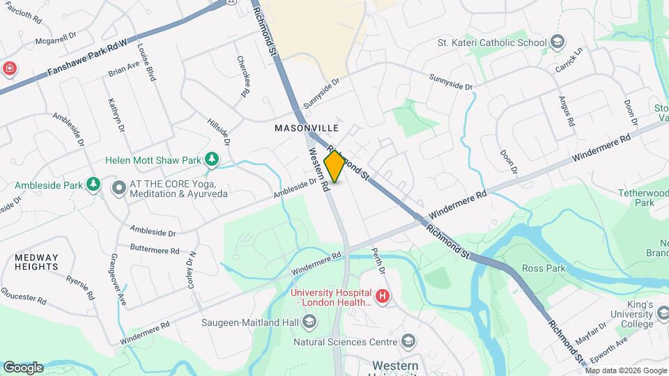 1534 Western Rd Map and Location Details