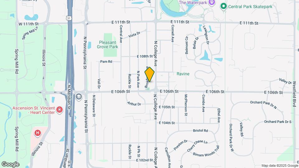 10639 Broadway Ave Map and Location Details