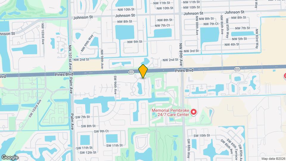 212 Palm Cir E Map and Location Details