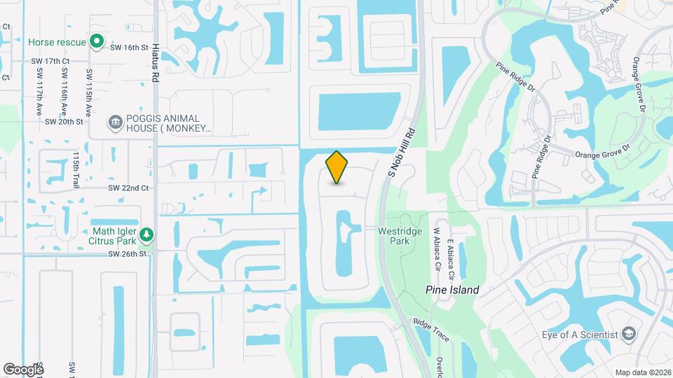 10345 SW 23rd Ct Map and Location Details