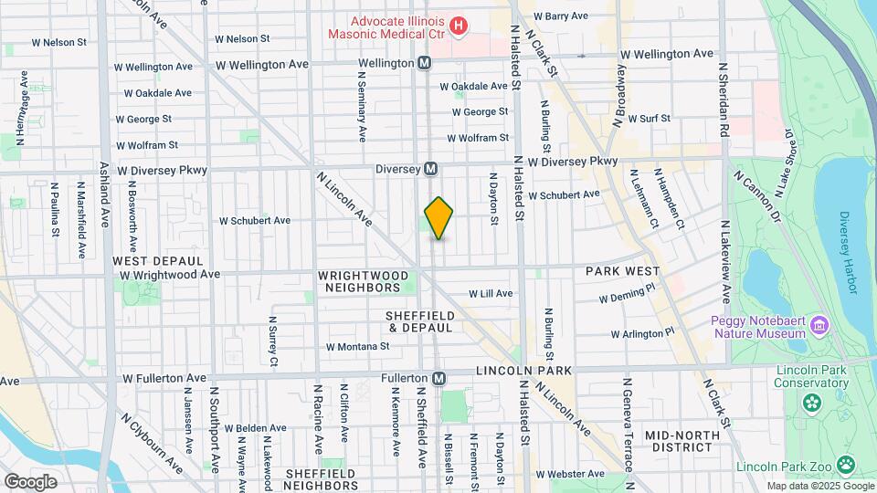 2626 N Wilton Ave Map and Location Details