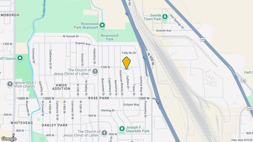 1146 Taffeta Dr Map and Location Details