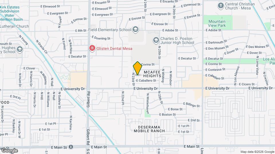 2333 E Camino St Map and Location Details