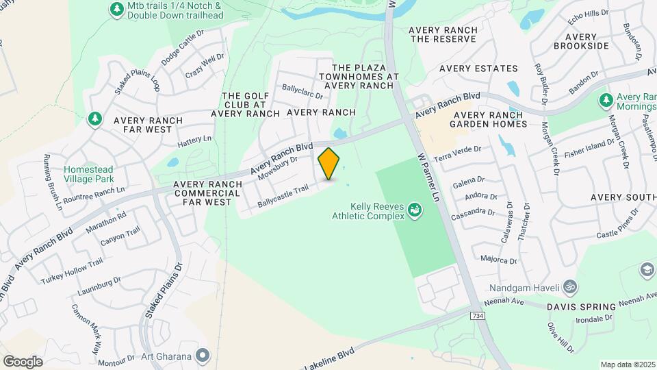 14609 Ballycastle Trail Map and Location Details