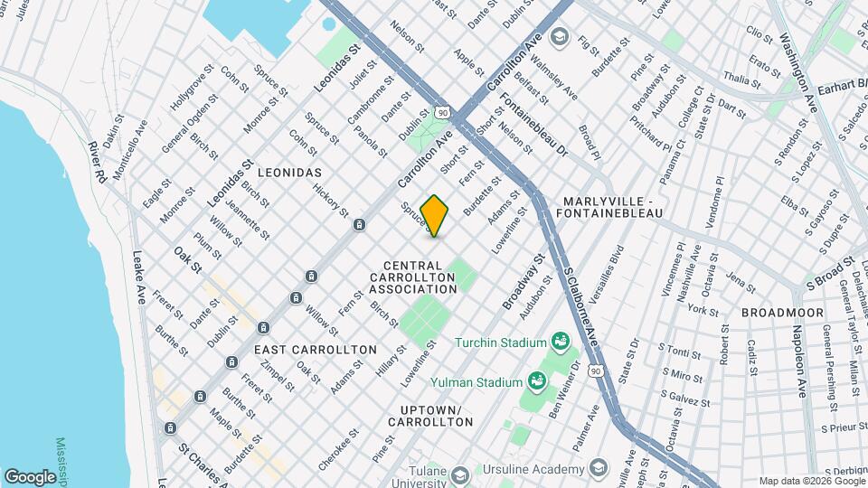 1928 Burdette St Map and Location Details