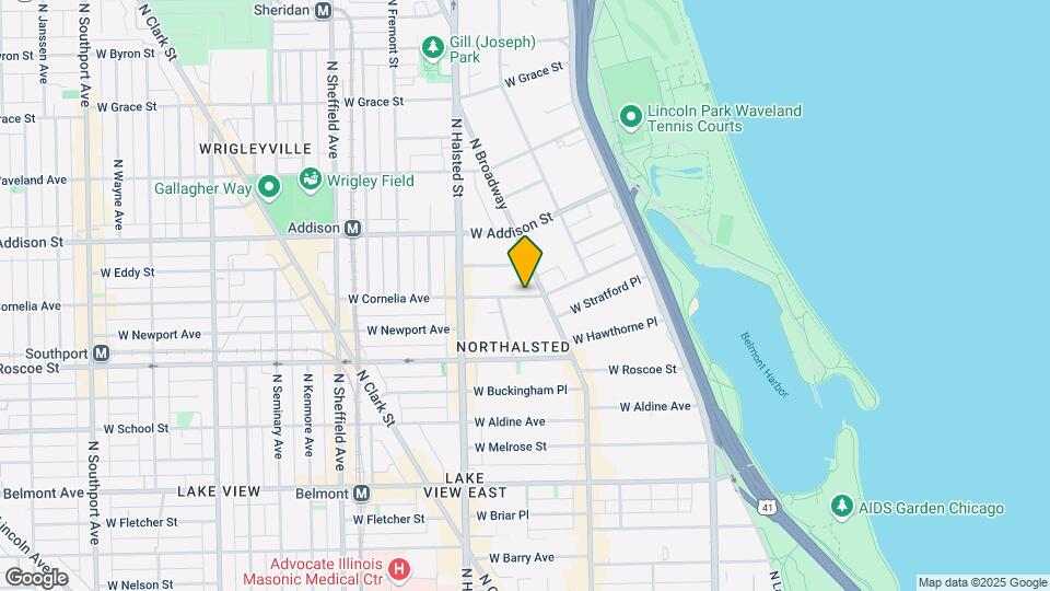 656 W Cornelia Ave Mapa y Detalles de la Ubicación
